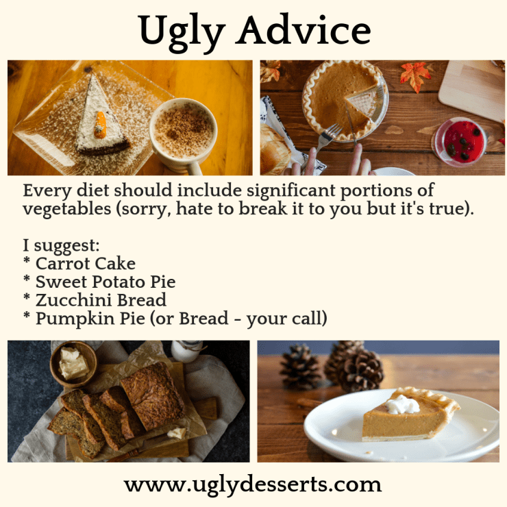 Ugly Advice - vegetables