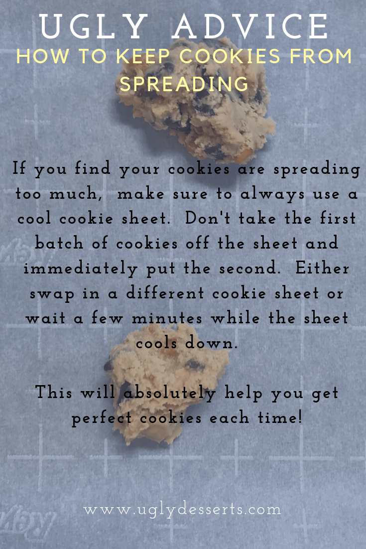 ugly advice - cool cookie sheet